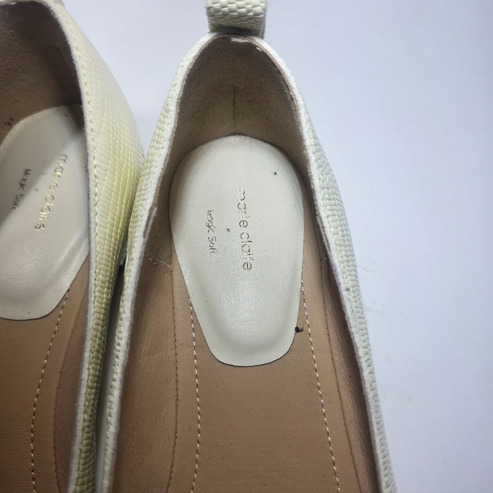 Marie Claire Magic Soft  Leather Women Flat Shoes  Size  36 US 5.5-6 - Picture 8 of 8